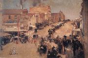 Allegro con brio:Bourke Street Tom roberts